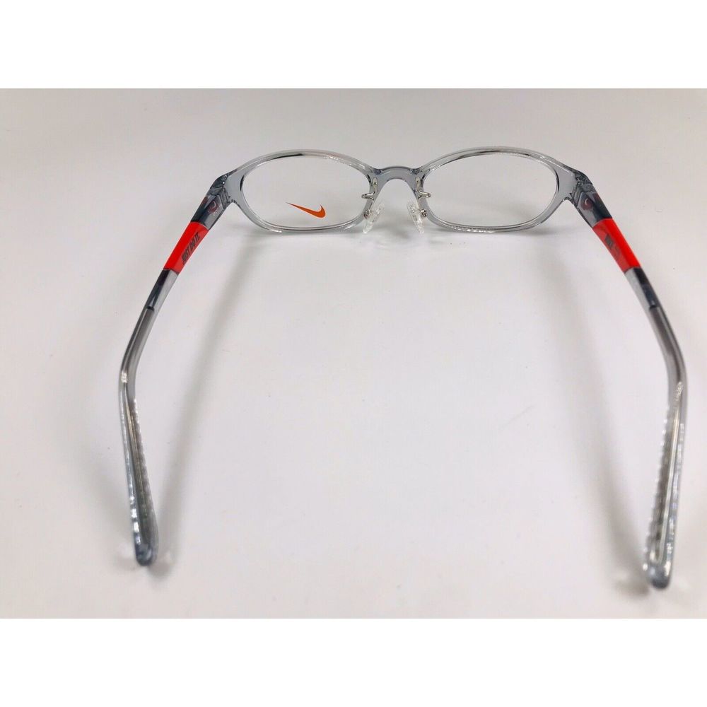 New KIDS NIKE 5008AF 032 Grey & Red Eyeglasses 47mm with Nike Case - Picture 9 of 12